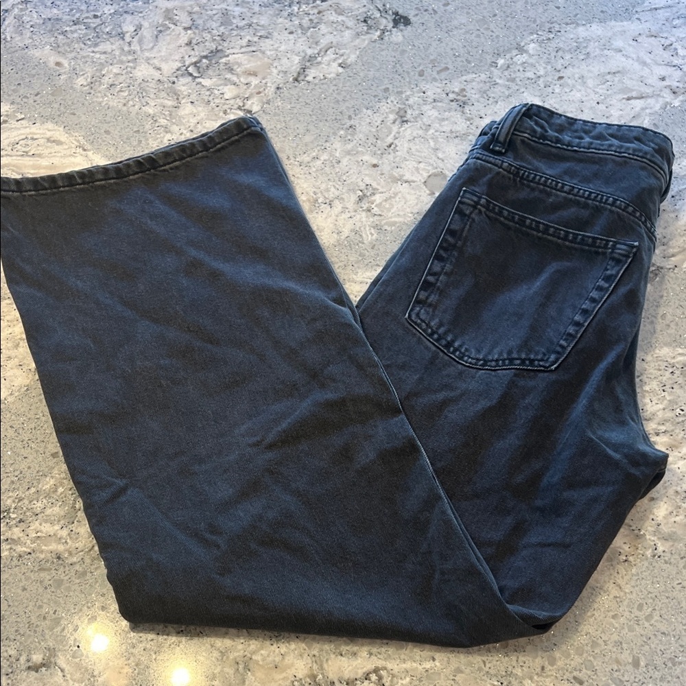 Divided Women's Faded Black Flare Jeans Size 2 Inseam 28”